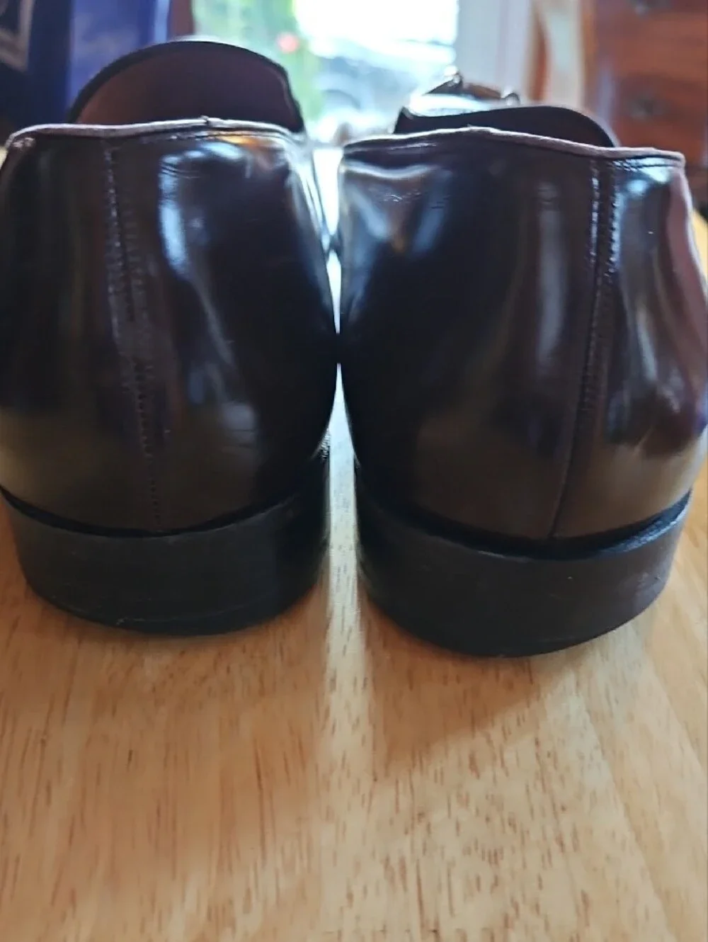 Gucci Brown Leather Horsebit Loafers